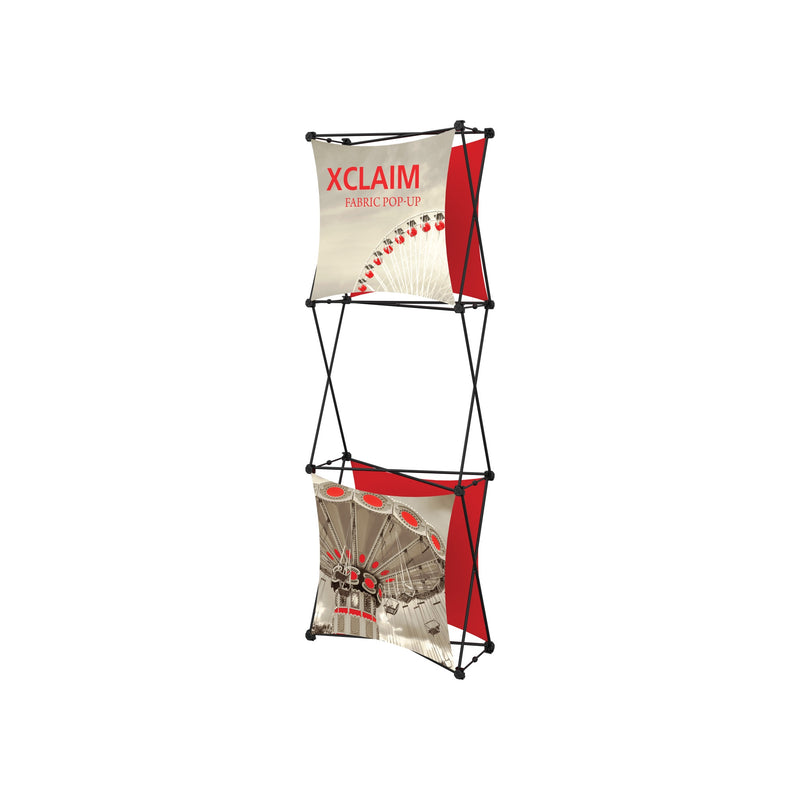 Xclaim 2.5ft Fabric Popup Display Kit 03