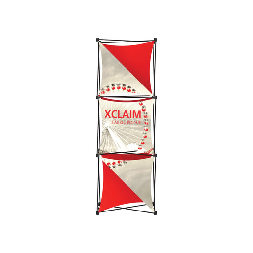 Xclaim 2.5ft Fabric Popup Display Kit 04