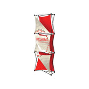 Xclaim 2.5ft Fabric Popup Display Kit 04