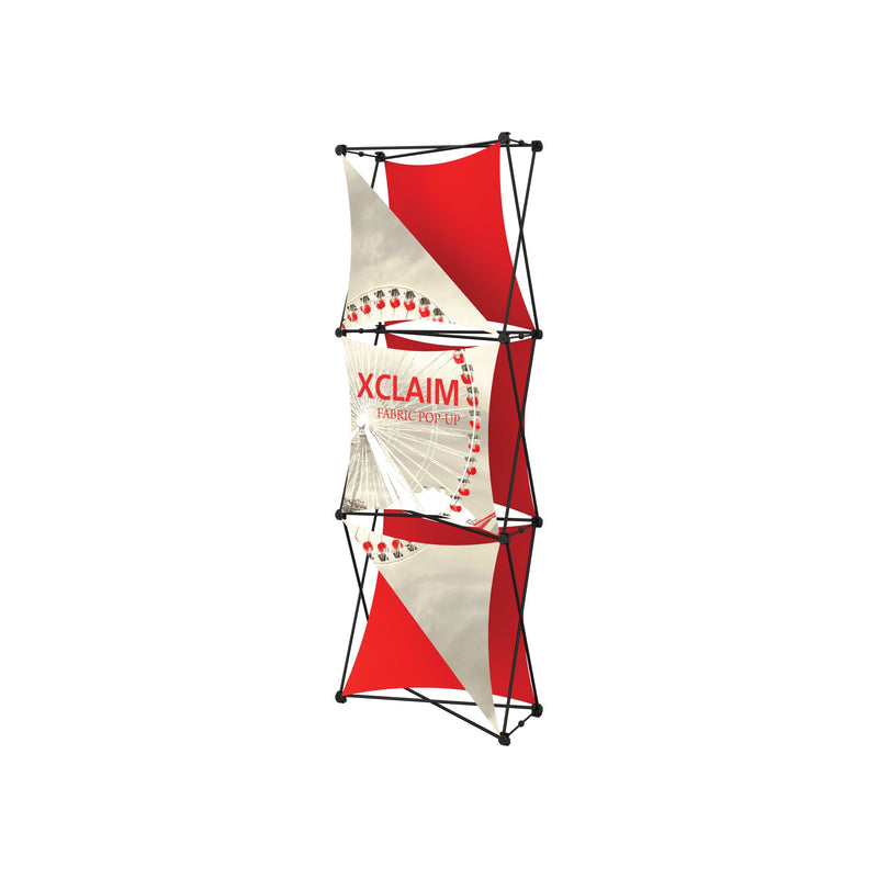 Xclaim 2.5ft Fabric Popup Display Kit 04