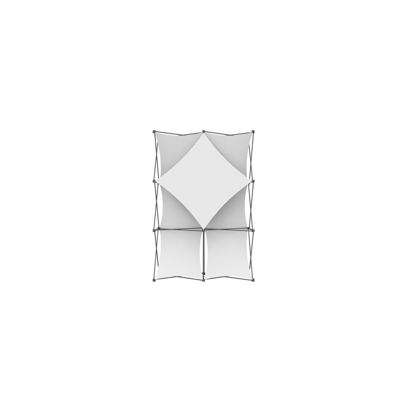 Xclaim 5ft Full Height Fabric Popup Display Kit 01