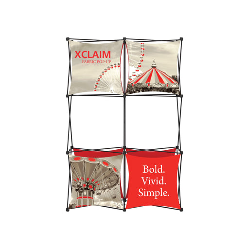 Xclaim 5ft Full Height Fabric Popup Display Kit 02