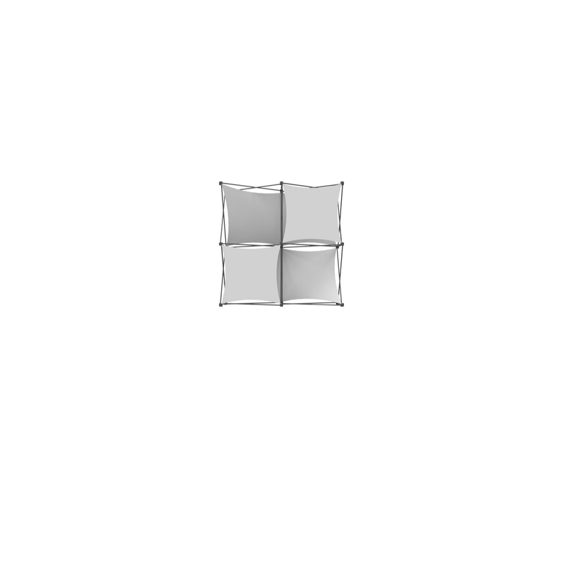 Xclaim 5ft Tabletop Fabric Popup Display Kit 01