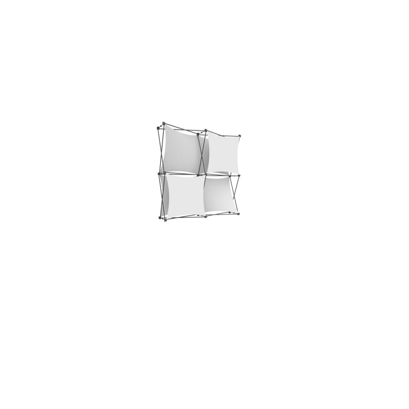 Xclaim 5ft Tabletop Fabric Popup Display Kit 01