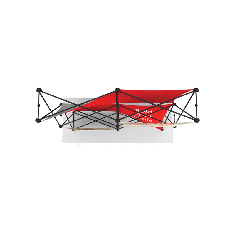 Xclaim 5ft Tabletop Fabric Popup Display Kit 01