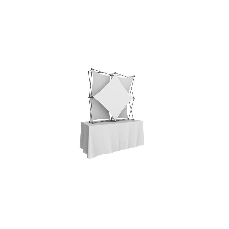 Xclaim 5ft Tabletop Fabric Popup Display Kit 02