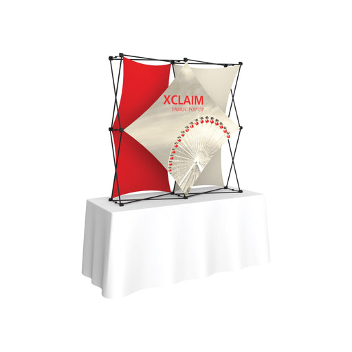 Xclaim 5ft Tabletop Fabric Popup Display Kit 02