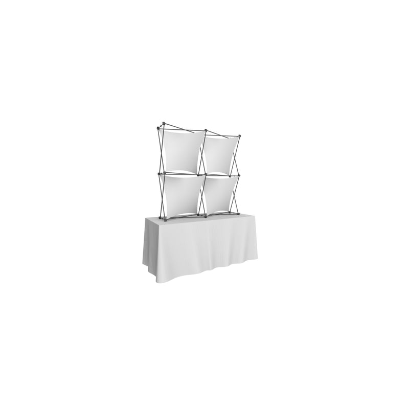 Xclaim 5ft Tabletop Fabric Popup Display Kit 04