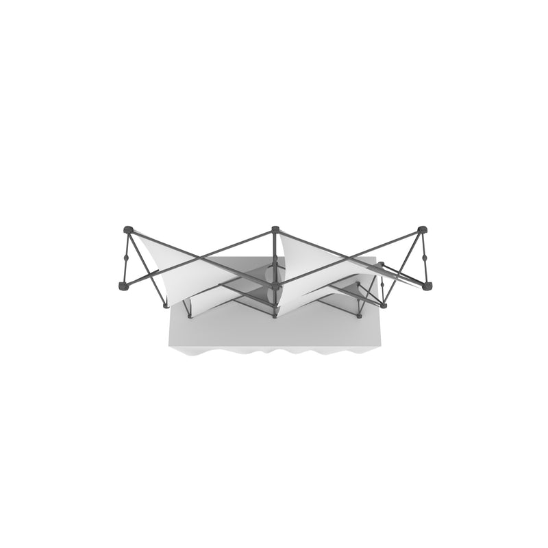 Xclaim 5ft Tabletop Fabric Popup Display Kit 04