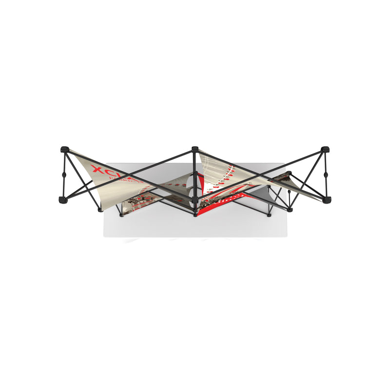 Xclaim 5ft Tabletop Fabric Popup Display Kit 04