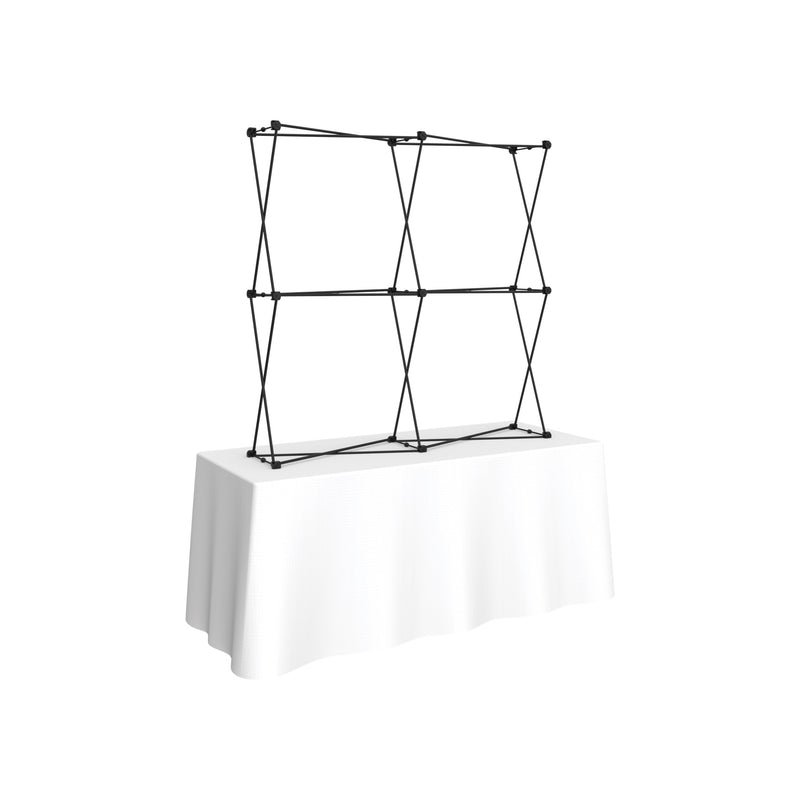 Xclaim 5ft Tabletop Fabric Popup Display Kit 02