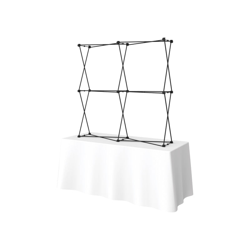 Xclaim 5ft Tabletop Fabric Popup Display Kit 02