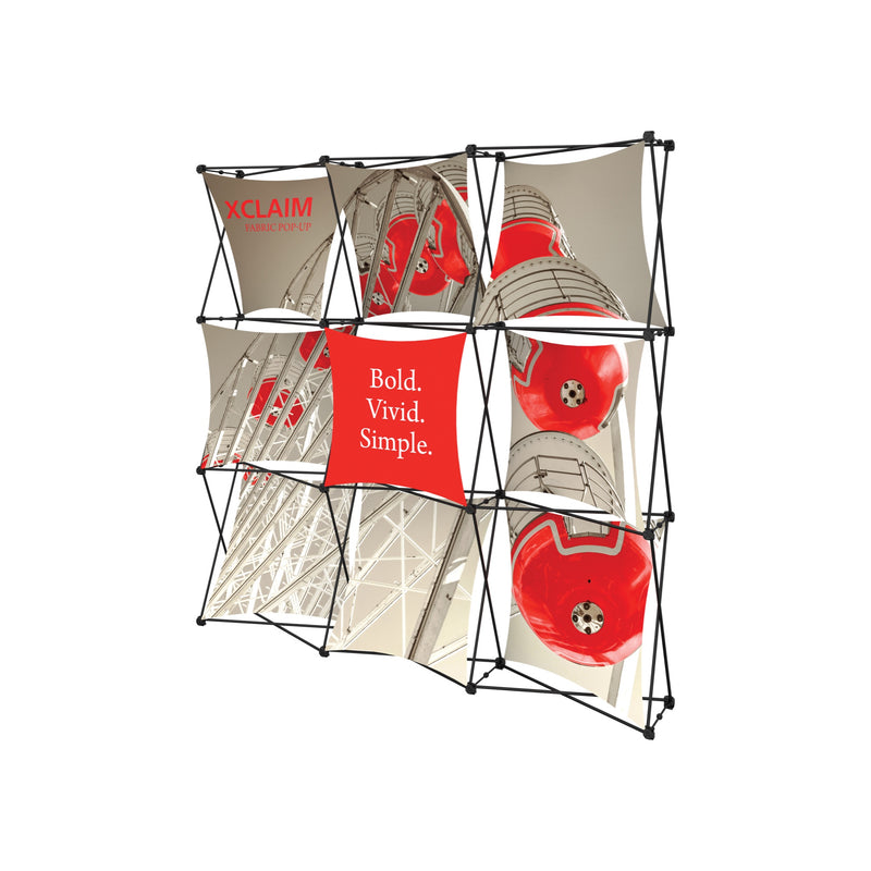 Xclaim 8ft Fabric Popup Display Kit 01