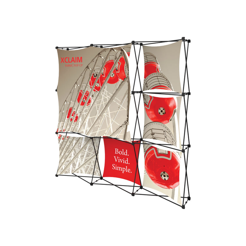 Xclaim 8ft Fabric Popup Display Kit 03