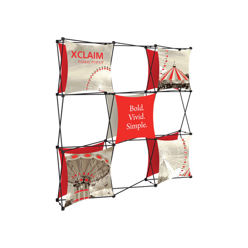 Xclaim 8ft Fabric Popup Display Kit 04
