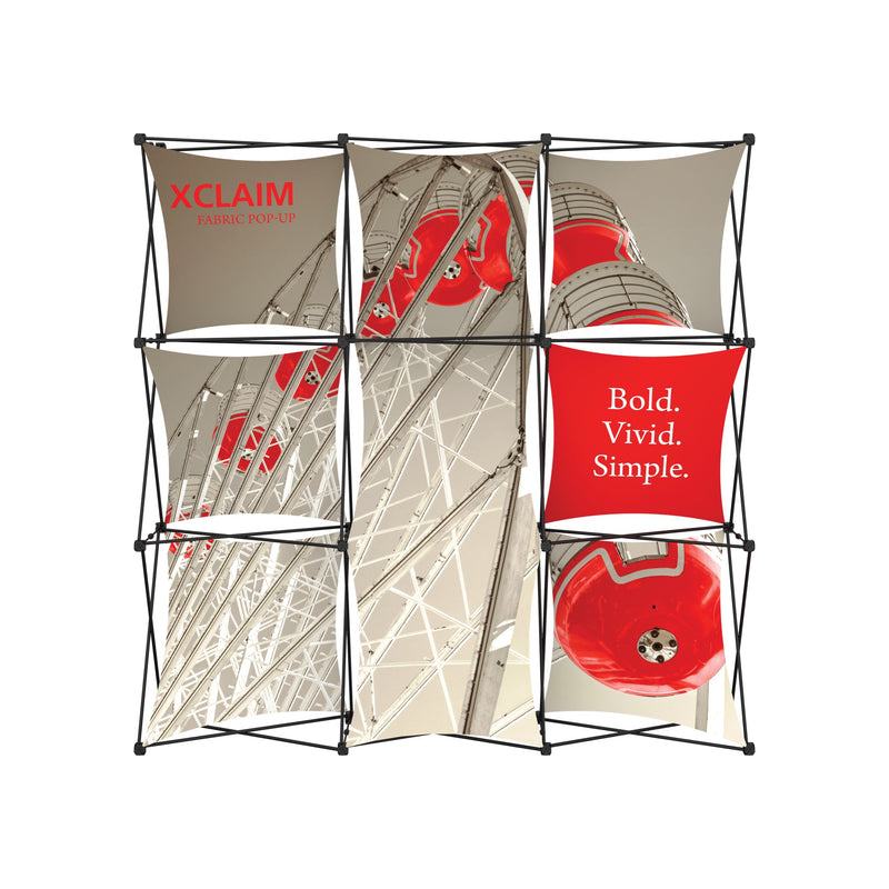 Xclaim 8ft Fabric Popup Display Kit 05