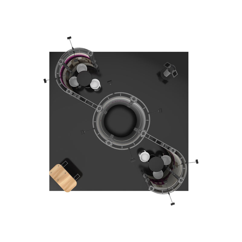 Zenit Orbital Express Truss 20x20 Modular Island Exhibit