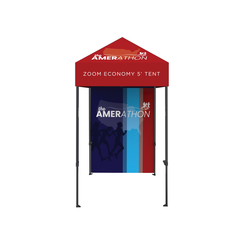 Zoom Economy 5' Popup Tent Full Wall