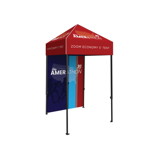 Zoom Economy 5' Popup Tent Full Wall