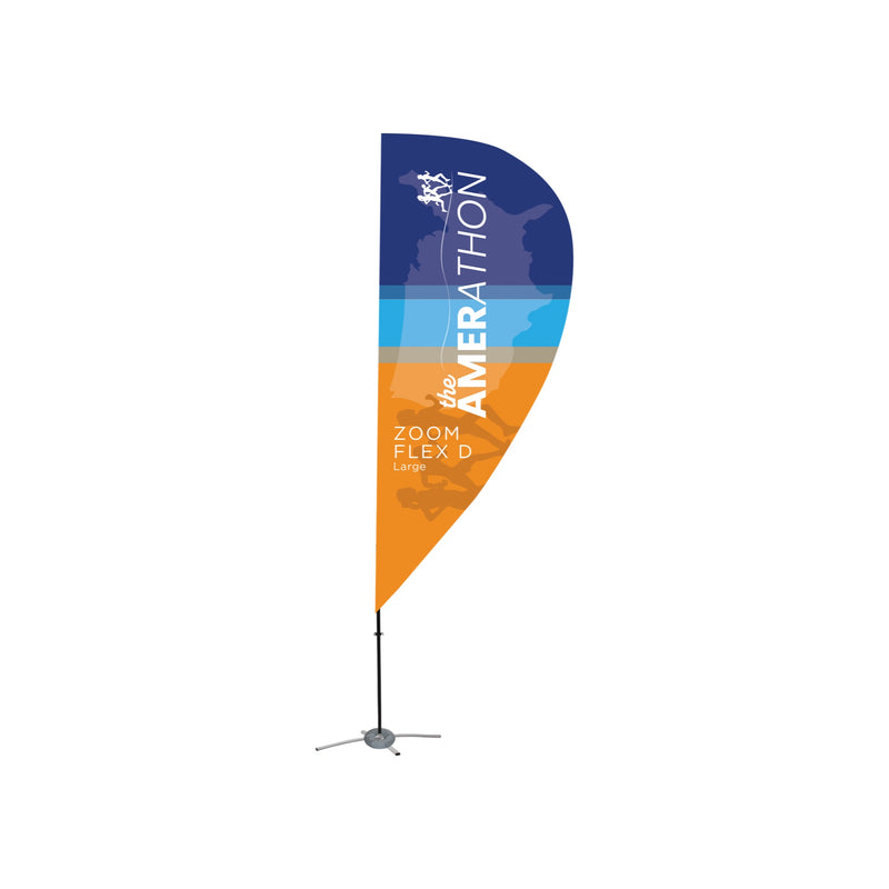 Zoom Flex D-Shaped Flag Medium