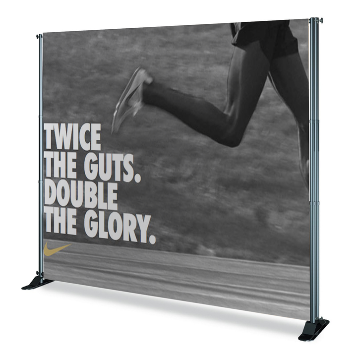 Fabric Backdrop Stand Kit / Step and Repeat 8' x 8'