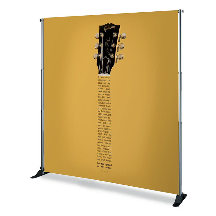 Fabric 8'x8' Backdrop Replacement Graphic Banner Only
