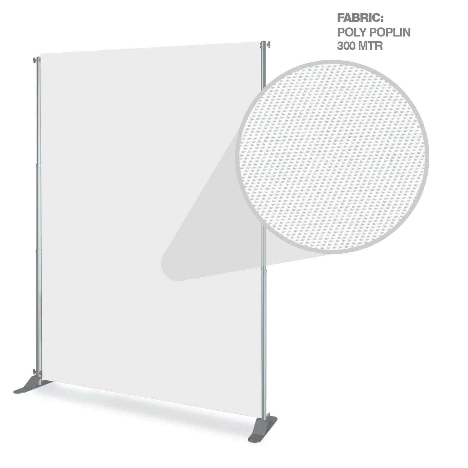 Fabric 6'x8' Backdrop Replacement Graphic Banner