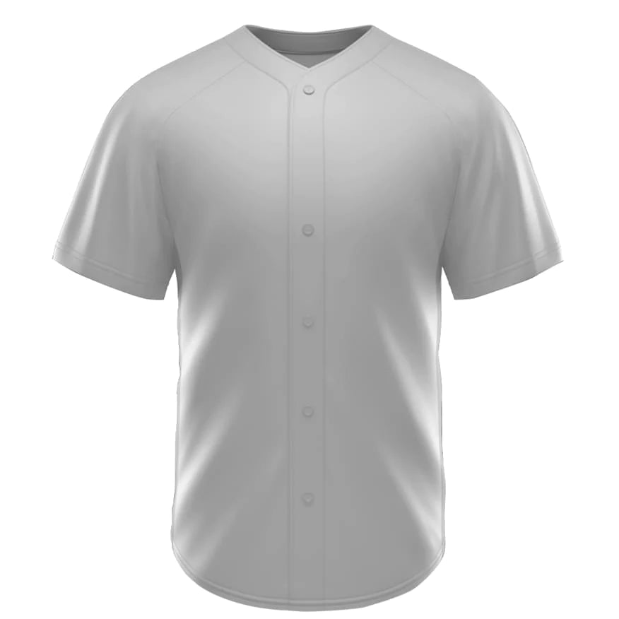 Men's Full Button Custom Baseball Jersey