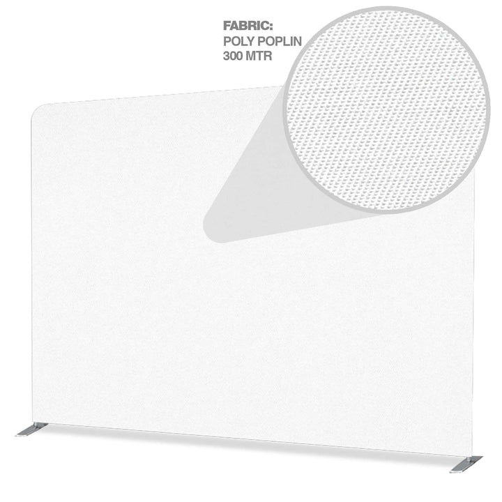 Fabric 10x8 Backdrop Banner Tube Graphics Replacement Single-Sided