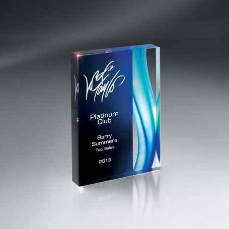 25MCDUS01A Aquus Lucite Tablet Award