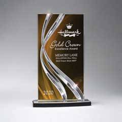 25MCD1022CGO Sweeping Ribbon Award