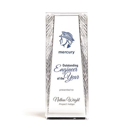 25MCD1310 Feather Cut Acrylic Award