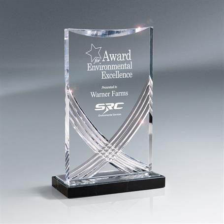 25MCD1216 Cascade Carved Acrylic Award