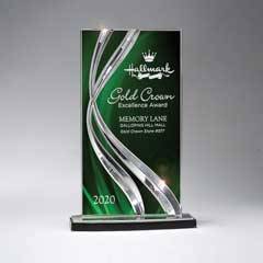 25MCD1022CGR Sweeping Ribbon Award