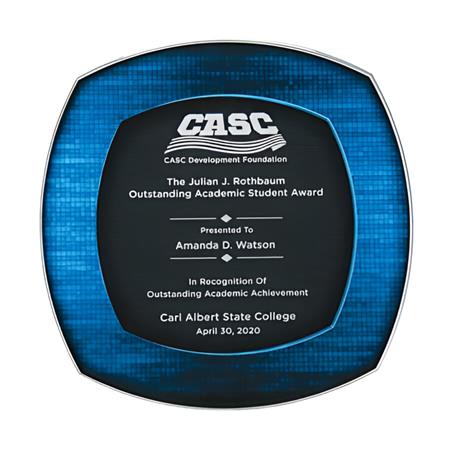 25MCD973ABL Florentia Acrylic Plaque