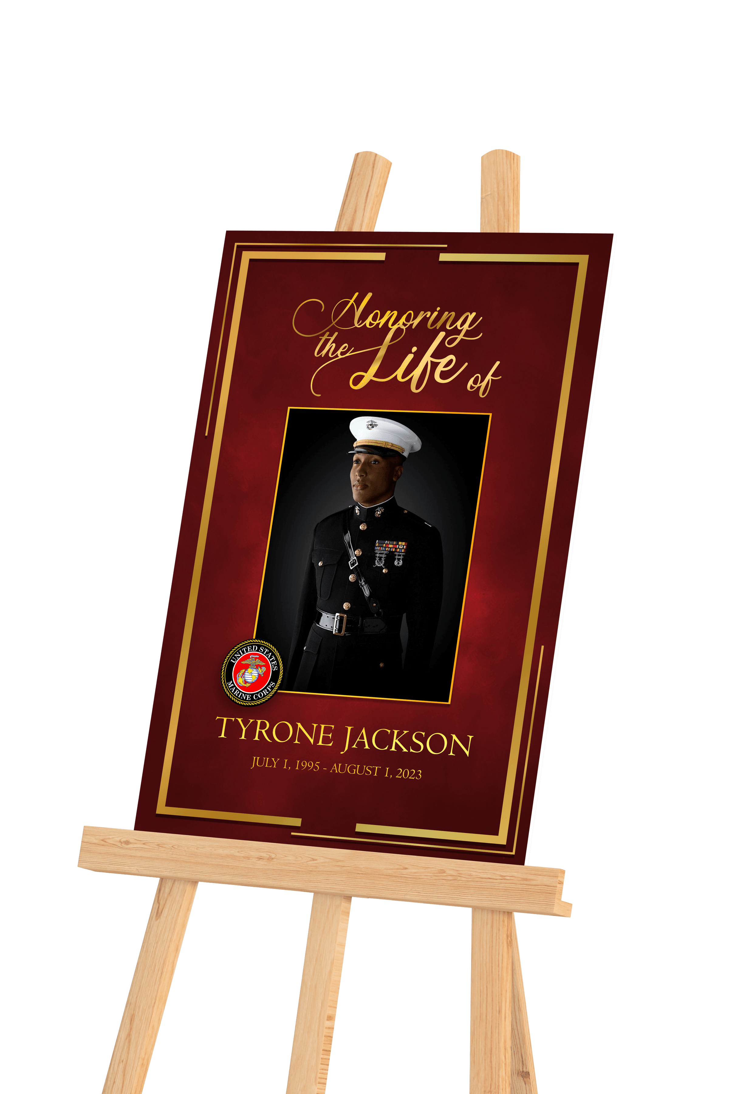 #38PE Marines Photo Enlargement