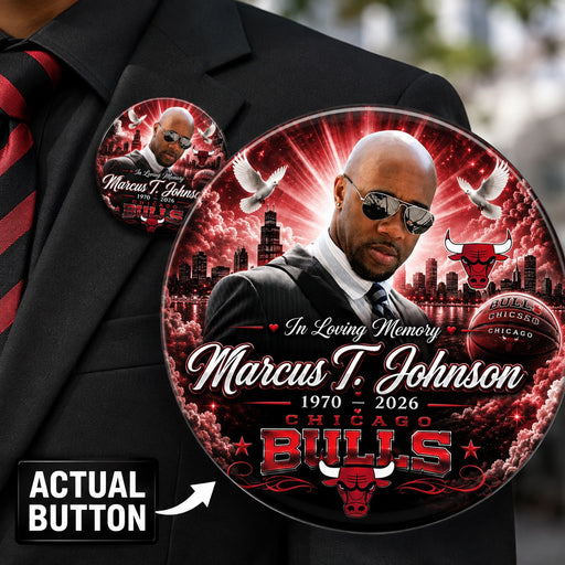 MB3 - Chicago Bulls Memorial Button