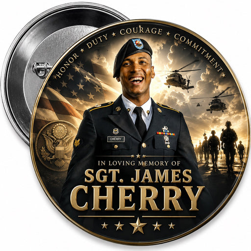 MB30 - Military Memorial Button