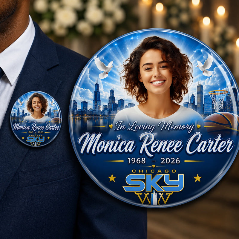 MB5 - Chicago Sky Memorial Button