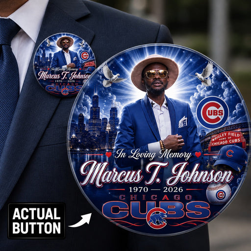 MB6 - Chicago Cubs Memorial Button