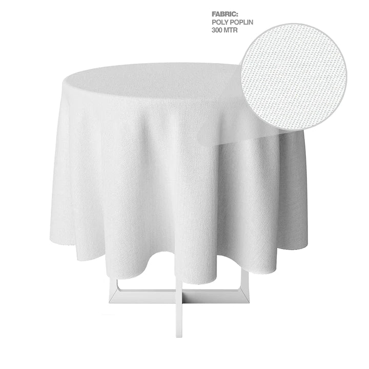 84" X 84" Round Tablecloth