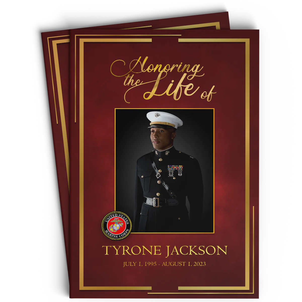 #98MP Marines Memorial Program Design