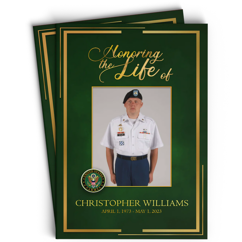 #99MP Army Memorial Program Design