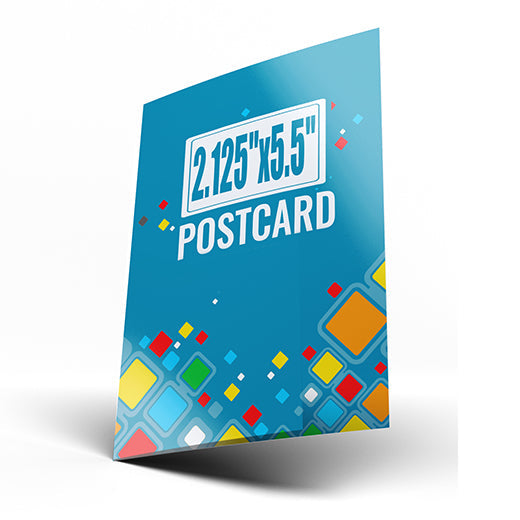 2.125"x5.5" Postcards (Chicago Local Pickup Available)