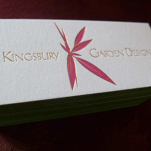 Color Foil Business Cards