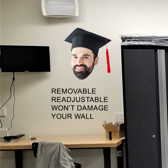 Big Head Wall Graphic